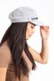 Women's and Men's Chain Cuff Captain Winter Hat Gray - 4