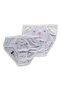 Girl's 12 Pack White Thin Waist Bato Panties Mrt0821b12