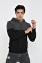 Men's Double Color Fur Cardigan - 4