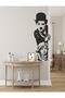 Charlie Chaplin Black 2 Decorative Multi-Purpose Decorative Wall Sticker - 3