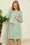 Maternity Nightgown Baby Green