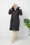 Women's Long Hooded Puffer Jacket