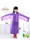Purple Practical Children's Raincoat Unisex 8-12 Years - 5