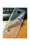 Galaxy S21 Case Colorful Chain Apparatus Teddy Bear Ornament Casebear Super Transparent Silicone - 4