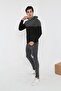 Men's Double Color Fur Cardigan - 5