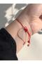 Handmade Murano Glass Bracelet New Year Gift Package Red Christmas Gift - 2