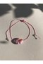 Murano Glass Bracelet - Pink Cloud and Rainbow Handmade - 4