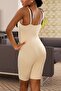 Women's Skin Underbust Full Length Corset 9006 - 3