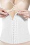 Women's White Adjustable Agraphed Postpartum Recovery Corset 886- - 2