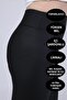 Black High Waist Recovery Raised Matte Leather Leggings - 5