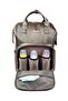 Silver Mother Baby Care Bag - 9350 Silver Vegan Leather - 4