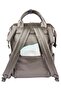Silver Mother Baby Care Bag - 9350 Silver Vegan Leather - 6