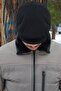 Black London Stamp Cap Winter Fabric Hat - 7