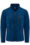 Men's Full Zippered 3 Pocket Indigo Polar