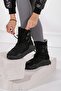 Women's Daily Nubuck Snow Boots Bootie Boots with Fur Buttons Inside and Laces Non-Slip Sole - 2