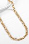 Women's Yellow Figaro Chain Necklace Bracelet Anklet Set Model - Imported Non-Tarnish Steel Chain Necklace - 4