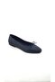 Genuine Leather Navy Blue Ballerinas