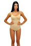 Women's Skin Slip Cut Snap Body Corset 1040
