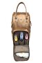Silver Mother Baby Care Bag - 9350 Silver Vegan Leather - 3