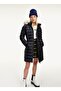Black Women's Short Inflatable Coat Dw0dw09060bds