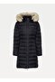 Black Women's Short Inflatable Coat Dw0dw09060bds - 2