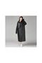 J28-33 Women's Black Transparent Waterproof Eva Fabric Raincoat 881