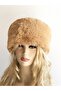Milky Brown Faux Fur Heart