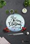 Glass Cutting Board - Glass Cutting Board |   New Years |   Diameter32Cm