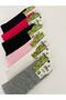 Pack of 12 Wool and Bamboo Mixed Children's Socks Unisex - 3
