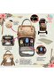 Silver Mother Baby Care Bag - 9350 Silver Vegan Leather - 5