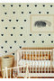 Black Cute Heart Kids Room Sticker 102 Pieces