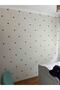 Black Cute Heart Kids Room Sticker 102 Pieces - 2