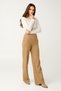 Wide Leg Patterned Trousers - 2