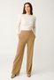 Wide Leg Patterned Trousers - 3