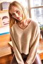 V-Neck Thessaloniki Knit Oversize Knitwear Sweater - 4
