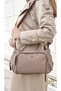 Women's Mink Parachute Fabric Shoulder Bag New Season - 6