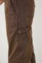 Men's Brown Loose Fit Carcır Work Jean Trousers - 5