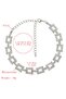 Stone Motif Choker Necklace - 4