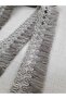 Stripe Tassel Fringe Gray 5 Meters - 2
