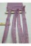 Stripe Tasseled Fringe Lilac 5 Meters