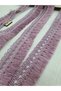 Stripe Tasseled Fringe Lilac 5 Meters - 3