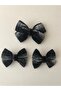 Mother Daughter Bow Buckle Black Velvet – Buckle