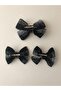 Mother Daughter Bow Buckle Black Velvet – Buckle - 2