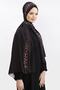 Gradient Leopard Shawl - Black - 2