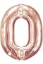 Rosegold 40 Year Old Foil Balloon - 3