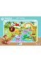 30 Piece Frame Puzzle - Set of 4 Boys Astronaut, Dinosaurs, Cute Animals, Vehicles - 4
