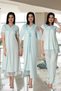 Effortt 5046 Ecru Guipure Maternity Maternity Set of 4 with Dressing Gowns - 3