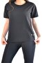 Inside Polymer Coated Slimming Short Sleeve Thermal Corset Tights Set Short Sleeve Top And Tights Mnnpazar - 3