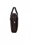 Faux Leather Briefcase Plevr50072 Brown - 4