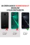 جراب سيليكون أسود غير لامع متوافق مع هاتف Huawei Nova 5t - 4
